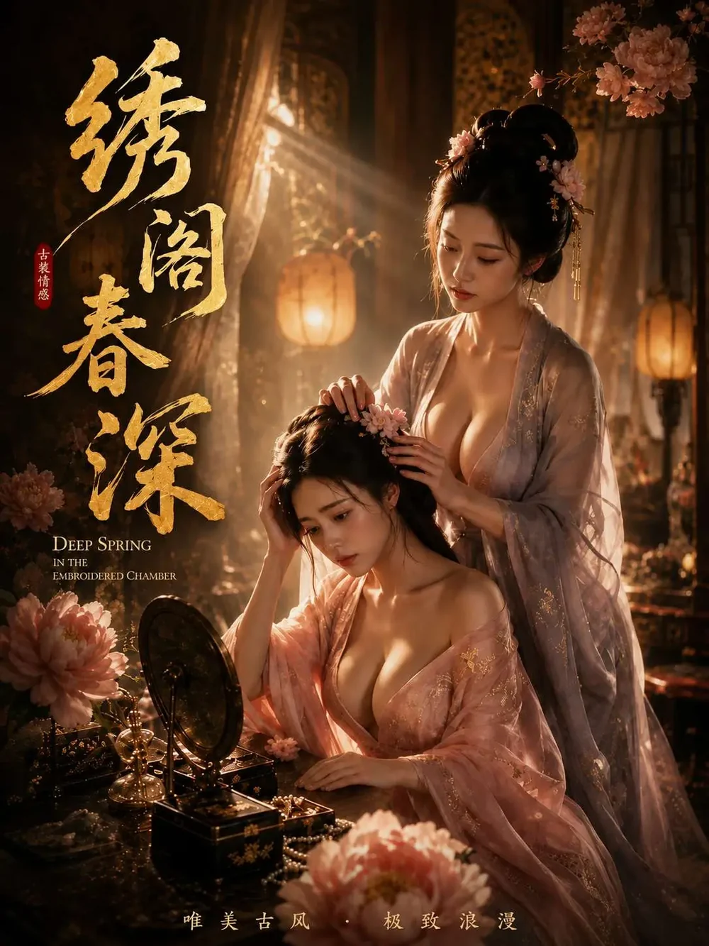 《绣阁春深》古装海报